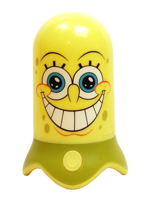 New: Girls Boys Spongebob SpiderMan Minnie Mouse Colour Changing Led Night Light