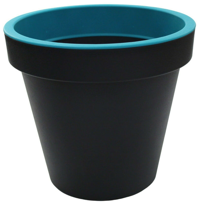 Bright Coloured Flower Plant Pots Indoor Outdoor Planters Garden / Patio Use