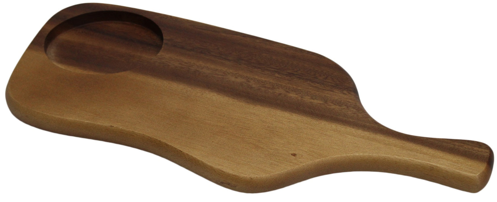Large Acacia Wood Serving Chopping Board Cheese Board Reversible Paddle