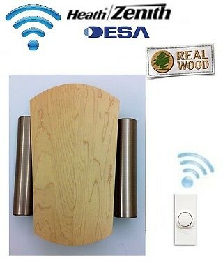 Desa Elegance 76 Wireless Cordless Door Bell Chime Kit & Wireless Push Button