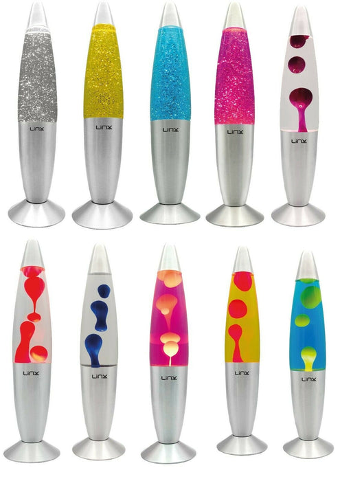 40cm Tall Rocket Lava Lamp Rainbow Lava Lamp Large Lava Lamp Lava Lamp Glitter