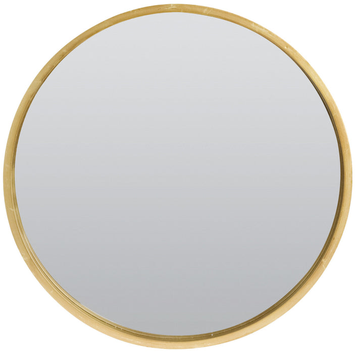 Round Wall Mirror With Gold Frame Large Decorative 50cm Wall Hanging Mirror