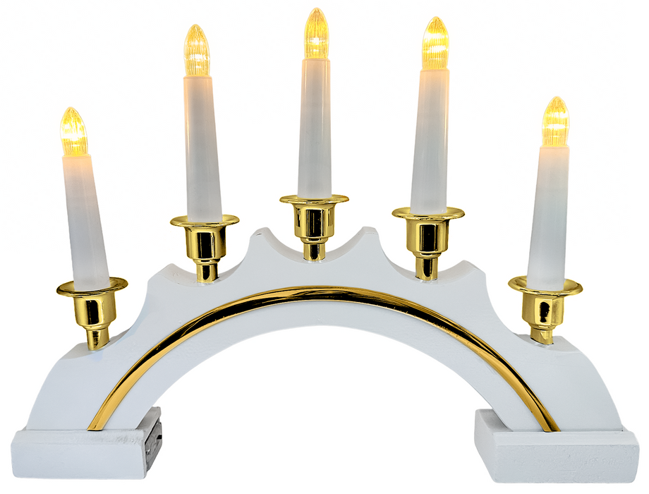 Led christmas on sale candle bridge