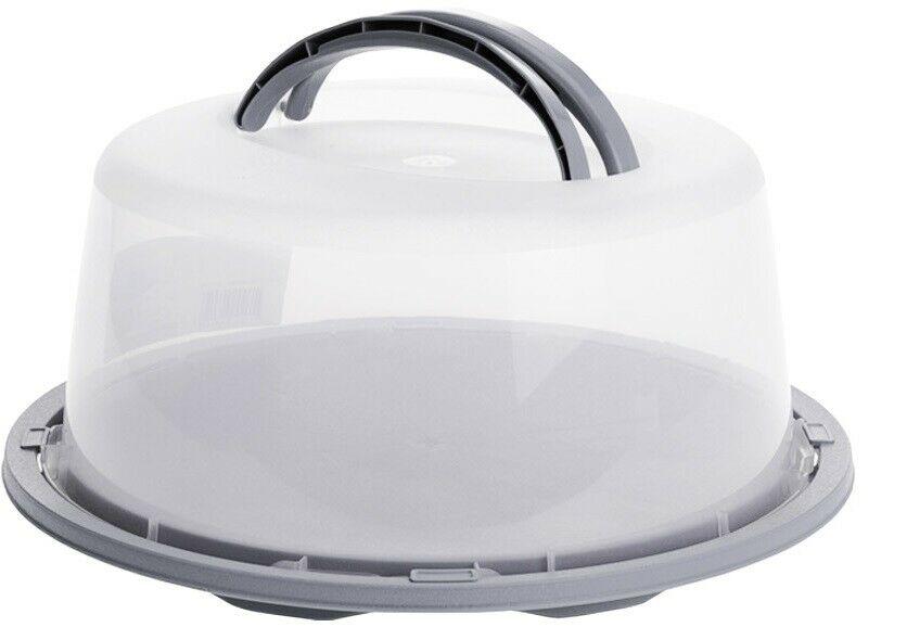 Cake Carrier Large Lockable Plastic Cake Storage Container Cake Dome With Lid