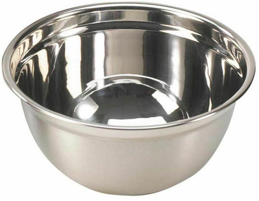 Large 3.5 Litre Stainless Steel Mixing Bowl 25cm Professional Range