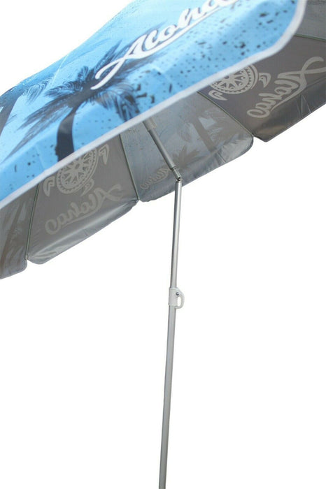 Bright Parasol Garden Large Umbrella Beach Shade Tilting Beach Umbrella 1.8m