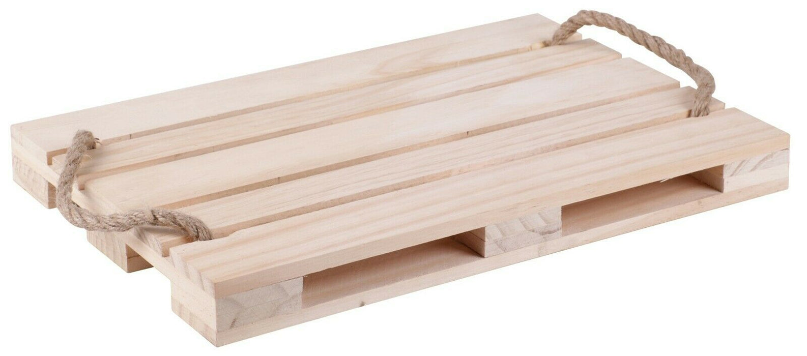 Wooden Pallete Style Serving Tray 28 x 38cm Fruit Display, Dessert Tray