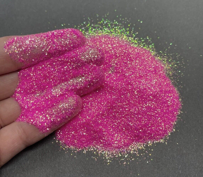 Pink Iridescent Glitter 1kg Bag Fine Cut Glitter Nail Arts Crafts Bulk Glitter