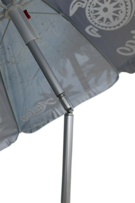 Bright Parasol Garden Large Umbrella Beach Shade Tilting Beach Umbrella 1.8m