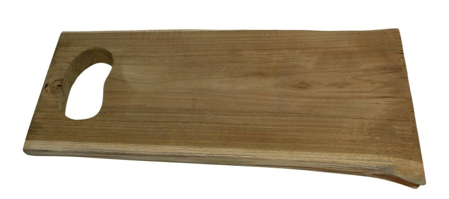 42cm Teak Wood Large Chopping Board Serving Board Serving Platter Unique Natural