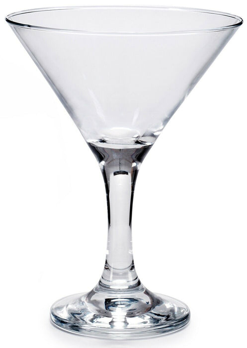 Martini Glasses Set of 6 Martini Glass 190ml Cocktail Glasses