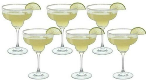 Set Of Six Stolzle Martini Glasses 6x Cocktail Drinking Margarita Glasses 300ml